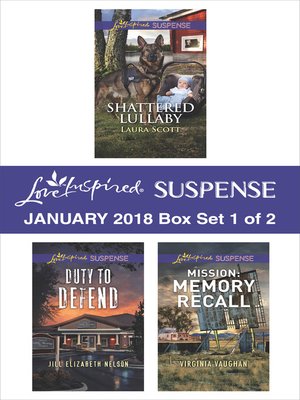 cover image of Harlequin Love Inspired Suspense January 2018--Box Set 1 of 2